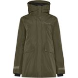 Didriksons Womens Tuva Parka Winterjack (Dames |olijfgroen |waterdicht)