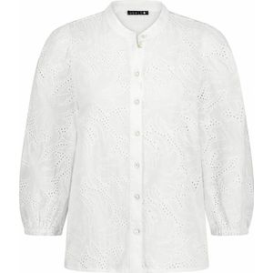LabeL DOT semi-transparante blouse Annemart wit