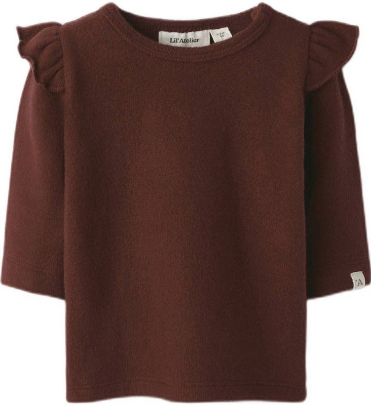 LIL' ATELIER BABY longsleeve bruin
