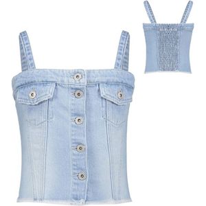 Frankie&Liberty top light blue denim