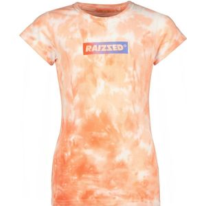 Raizzed tie-dye T-shirt Denpasar oranje/wit