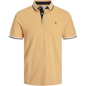 JACK & JONES PLUS SIZE polo JJEPAULOS Plus Size met logo apricot ice