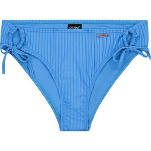 Protest bikinibroekje MIXREA met ribstructuur blauw