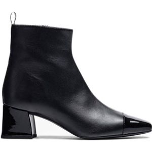 UNISA - LAZLO_F25_NTO_PA - Dames Laarzen - Zwart - Enkellaarsjes