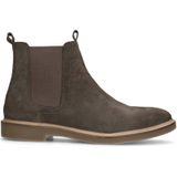 Sacha suède chelsea boots antraciet