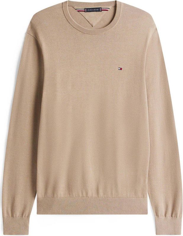 Tommy Hilfiger - Trui - Beige - Katoen