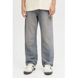 JACK & JONES JUNIOR relaxed high waist loose fit jeans medium blue denim