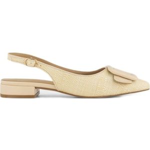 Graceland slingback loafers beige