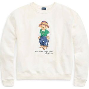 POLO Ralph Lauren sweater met printopdruk ecru