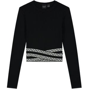 NIK&NIK longsleeve Gracy Jolie zwart/wit