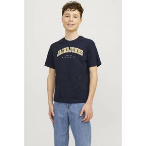 Jack Jones Jjecaleb Varsity Tee Ss o-Neck Sn Jnr Jongens t-Shirt2