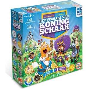 Leer schaken met Het Verhaal van Koning Schaak - Megableu | Geschikt voor kinderen vanaf 3 jaar