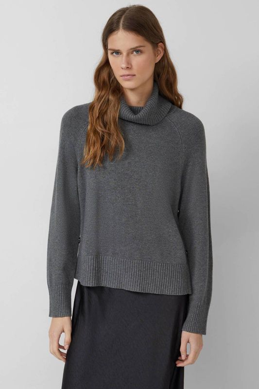 s.Oliver coltrui met wol grijs