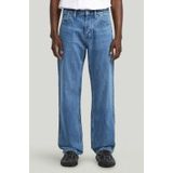 G-STAR Deeggie Relaxed straight leg jeans faded blue arroyo