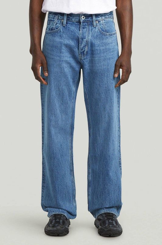 G-STAR Deeggie Relaxed straight leg jeans faded blue arroyo