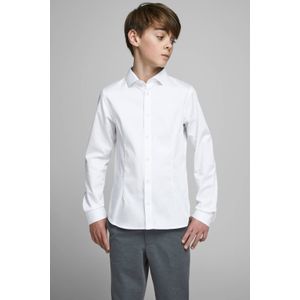 JACK & JONES JUNIOR overhemd JPRPARMA wit