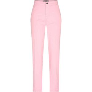 Expresso slim high waist broek lichtroze