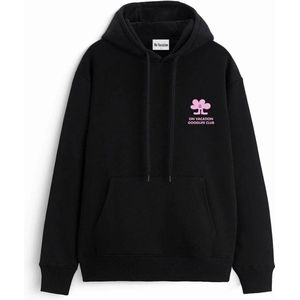 On Vacation Club hoodie Goodlife Club met backprint zwart/wit/roze