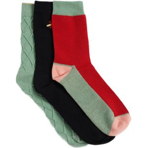 WE Fashion sokken - set van 3 multi