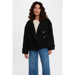 Morgan wollen jack zwart