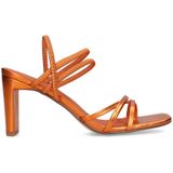 Sacha sandalettes oranje metallic