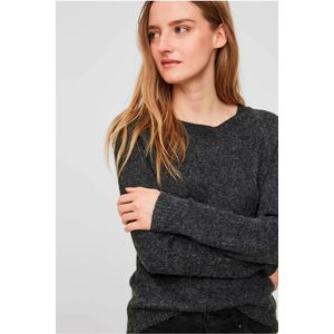 VERO MODA Gemêleerde Gebreide Trui VMDOFFY Zwart