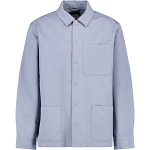 America Today regular fit overshirt Hayes washed blue