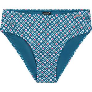 Protest high waist bikinibroekje MIXCELEBES blauw/wit/roze