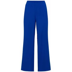 &Co Woman straight fit broek blauw