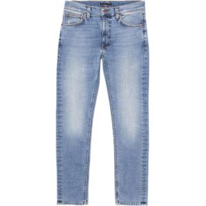 Nudie Jeans slim fit jeans Lean Dean broken blue