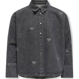 KIDS ONLY GIRL denim blouse black denim