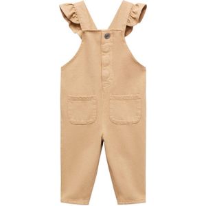 Mango Kids tuinbroek pastelbruin