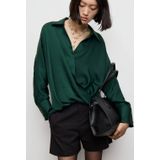 Mango top donkergroen