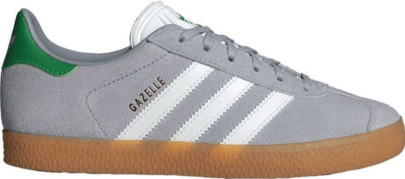 adidas - Gazelle - Halo Silver-Coloured White Green - Fitness-schoenen
