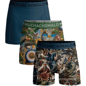 Muchachomalo – Boxershorts Boys – 3 Pack – Jongens Ondergoed – 95% Katoen – Maat 110/116