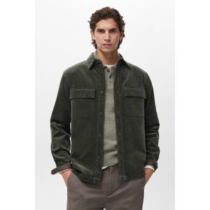 Mango Man overshirt kaki