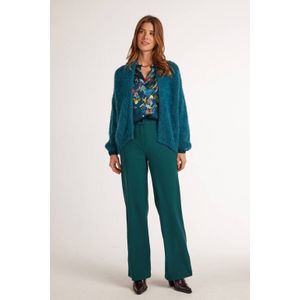 Didi gebloemde blouse blauw