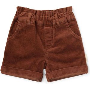 Little Dutch corduroy casual short bruin