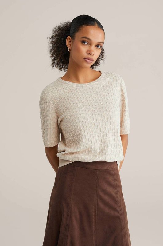 WE Fashion trui beige