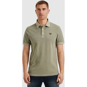 PME Legend regular polo grijsgroen