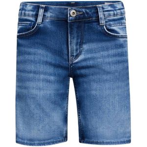 Retour Jeans denim short Reven Indigo medium blue denim