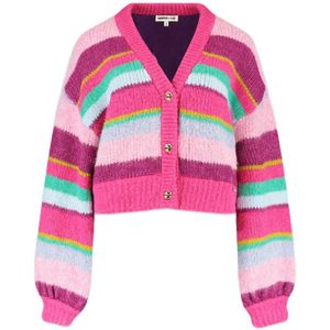 HARPER & YVE gestreept vest roze