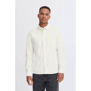 Overhemd - Effen - Katoen - Lange Mouw - Regular Fit