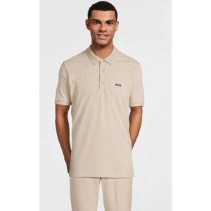 BOSS slim polo beige