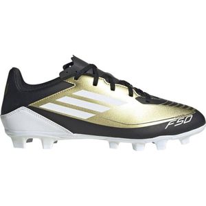 adidas Performance F50 Club Messi senior voetbalschoenen zwart/antraciet/goud metallic