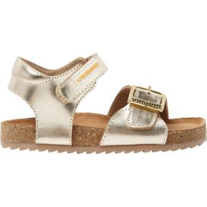 Vingino Lucy leren sandalen goud metallic