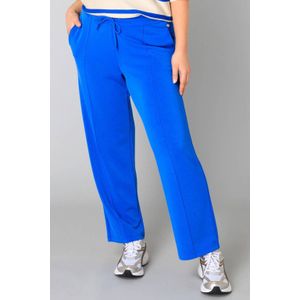 Yesta regular waist broek blauw