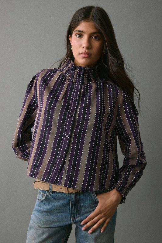 MANGO TEEN blouse paars