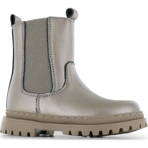 Shoesme leren chelsea boots champagne/goud