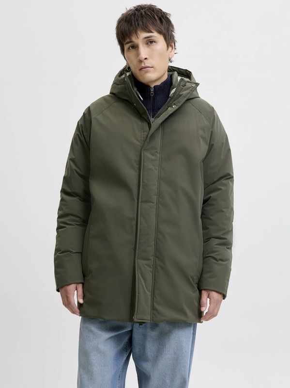Jack & Jones - Wood Parka - Parka - Korte Mouwen - Capuchon met Koordsluiting
